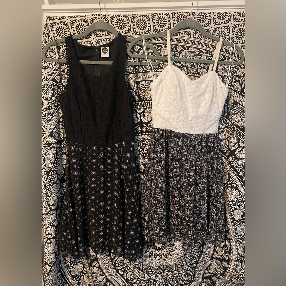 (2) Minnie Rocks the Dots Short Dresses